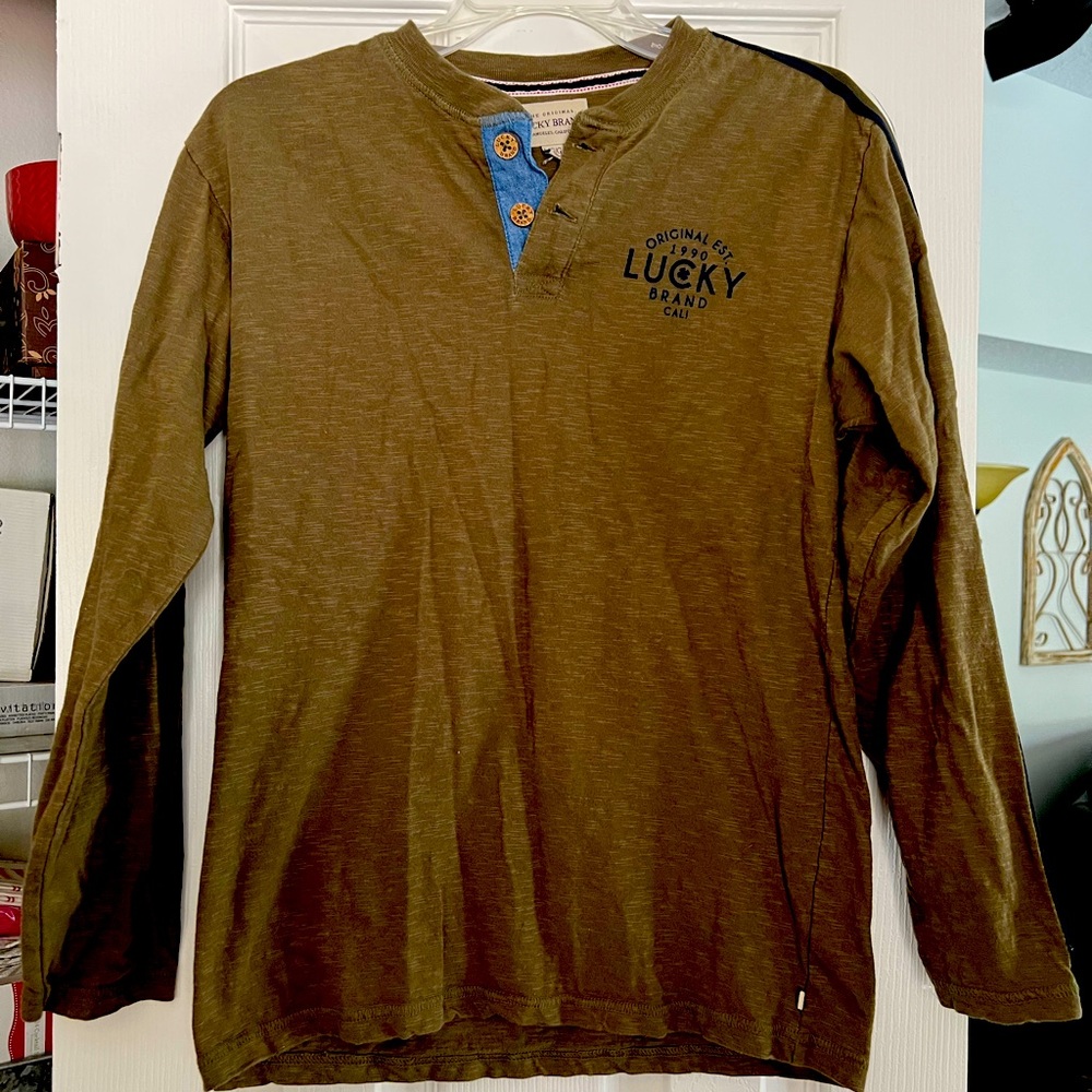 Lucky Brand long sleeve boys shirt